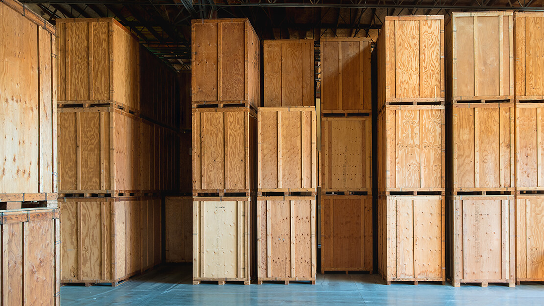 Wooden Storage Vaults